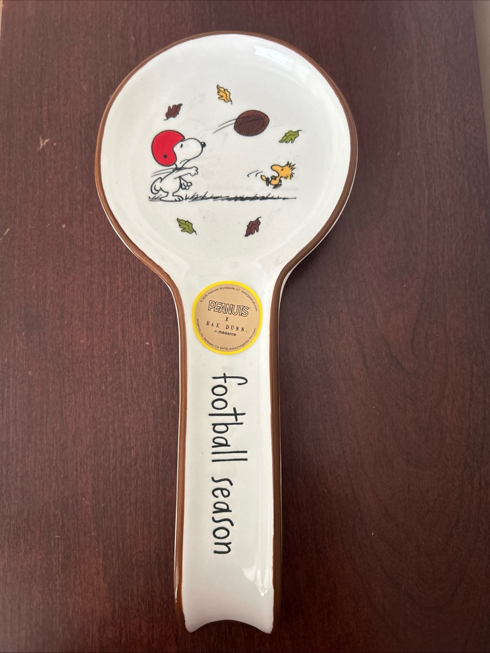Rae Dunn White Peanuts Spoon Rest
